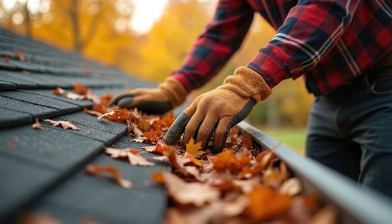 Roofing Service in Fall